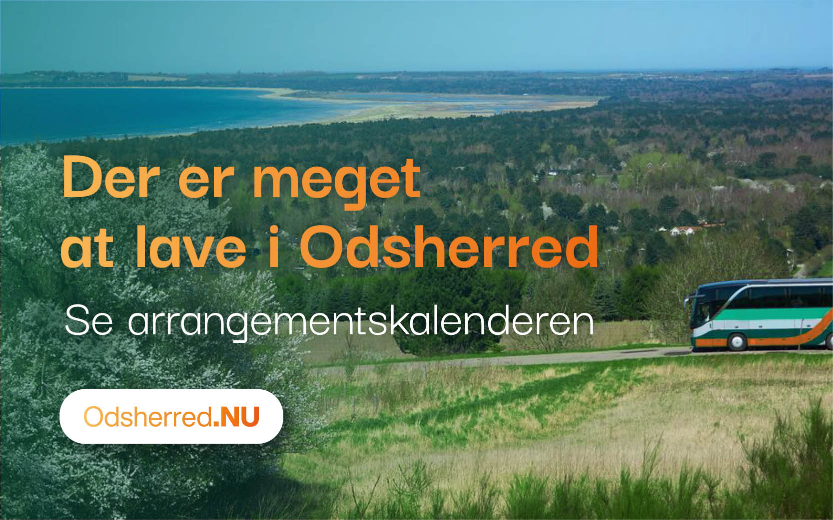 Der er meget at lave i Odsherred. Se arrangementskalenderen Odsherred.nu